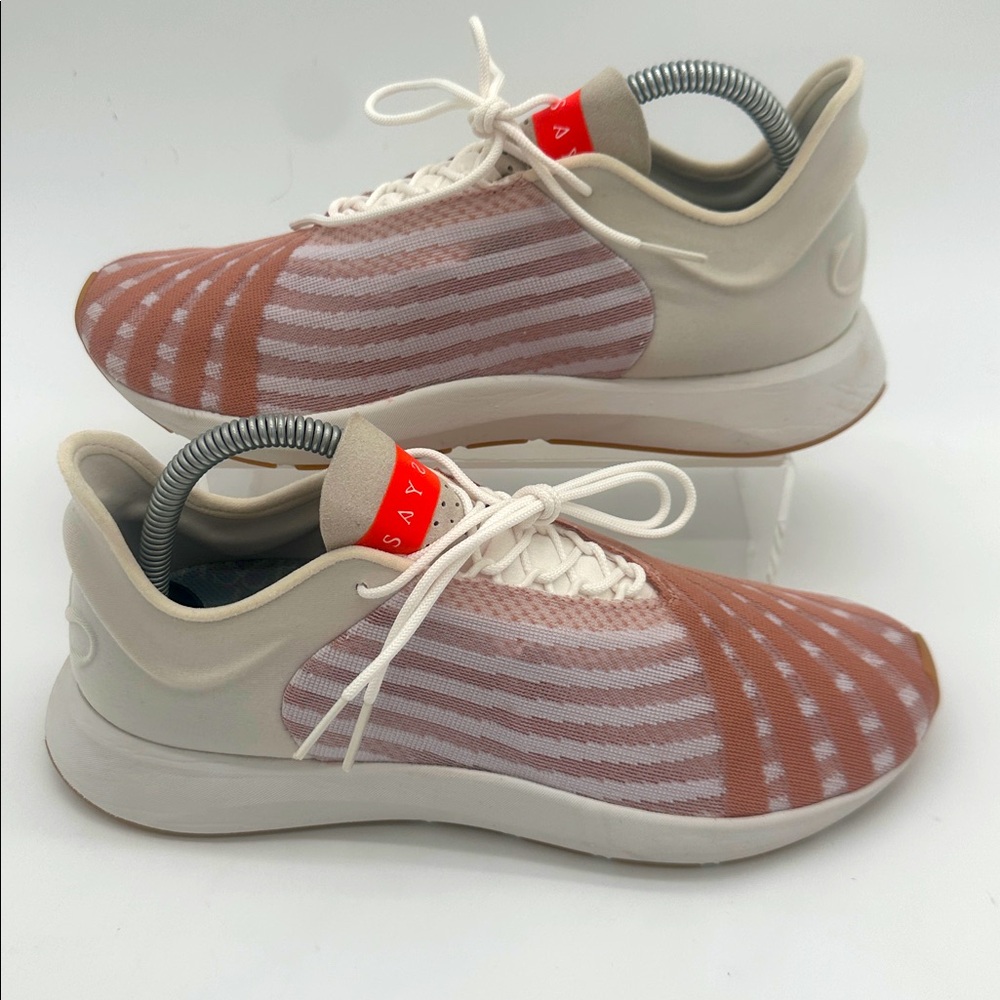 SAYSH ONE Allyson Felix Shoes Athletic Sneakers Heather Rose Women's Size 8.0